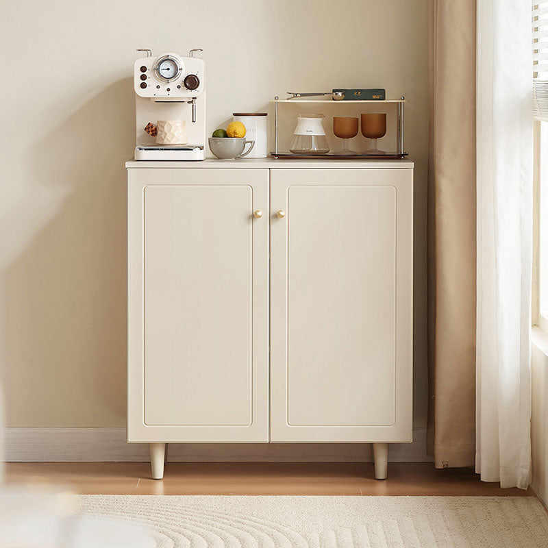 Howard Cream White Sideboard/ Buffet Table with Wooden Legs Multiple Style