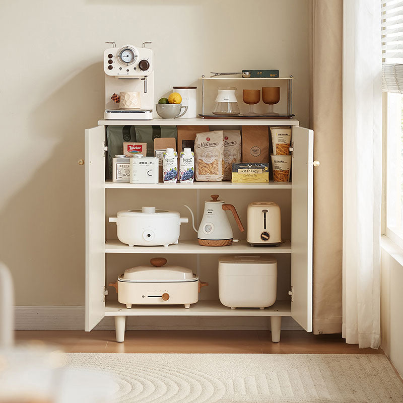 Howard Cream White Sideboard/ Buffet Table with Wooden Legs Multiple Style