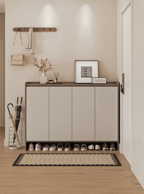 Modern Manufactured Wood Entryway Storage Shoe Cabinet with Drawers and Doors/Shoe Organizer