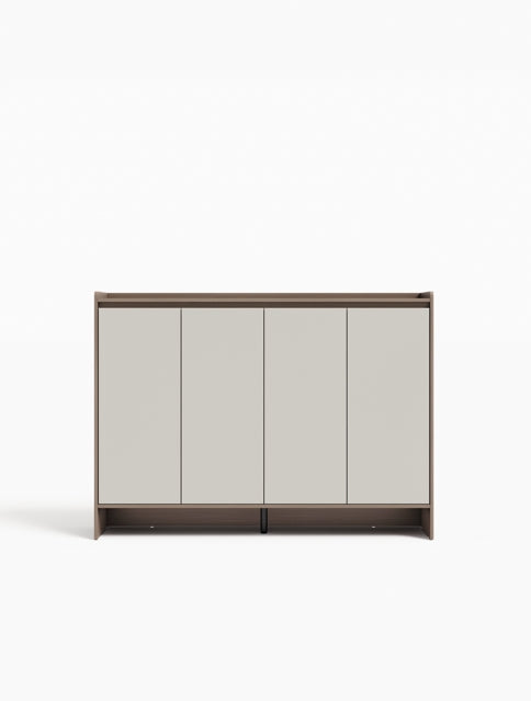 Modern Manufactured Wood Entryway Storage Shoe Cabinet with Drawers and Doors/Shoe Organizer