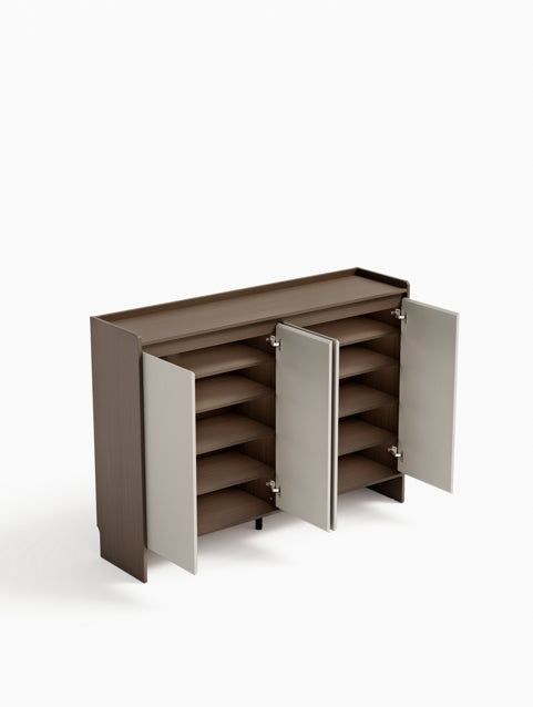 Modern Manufactured Wood Entryway Storage Shoe Cabinet with Drawers and Doors/Shoe Organizer