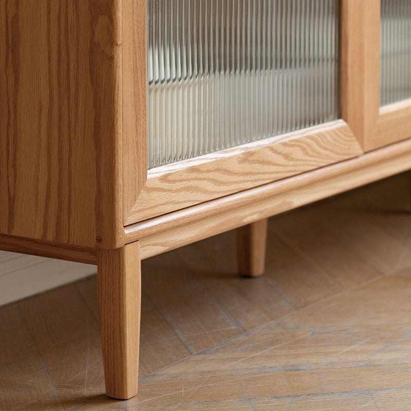 Peregrine 125cm/150cm/180cm FAS-Graded Solid American Oak Wood Dining Cabinet/Storage Cabinet/Sideboard With Ceramic Multiple Color