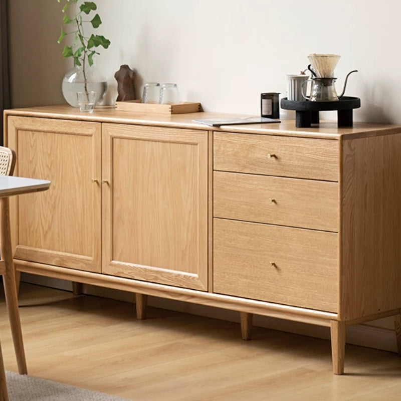 Peregrine 125cm/150cm/180cm FAS-Graded Solid American Oak Wood Dining Cabinet/Storage Cabinet/Sideboard Multiple Color