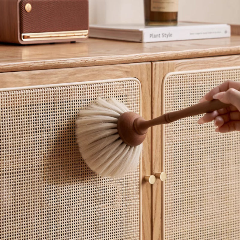 Ethel 65cm/80cm/140cm FAS-Graded Solid American Oak Wood 2-Door/3-Door Shoe Cabinet