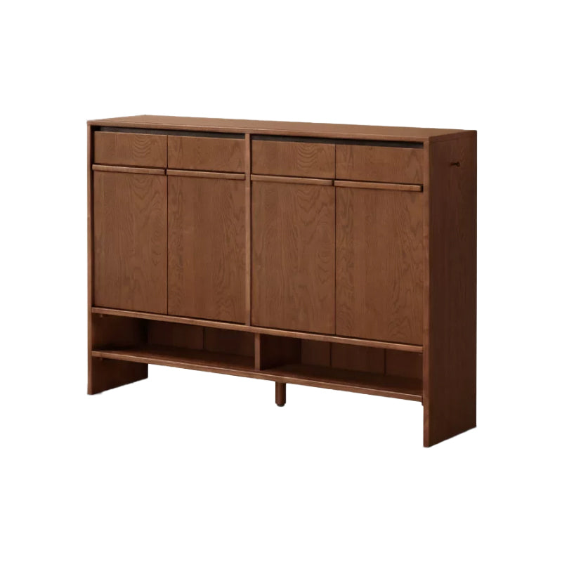 Imogen 80cm/110cm/140cm FAS-Graded Solid American Oak Wood Entryway Shoe Cabinet /Shoe Case For Home Multiple Color