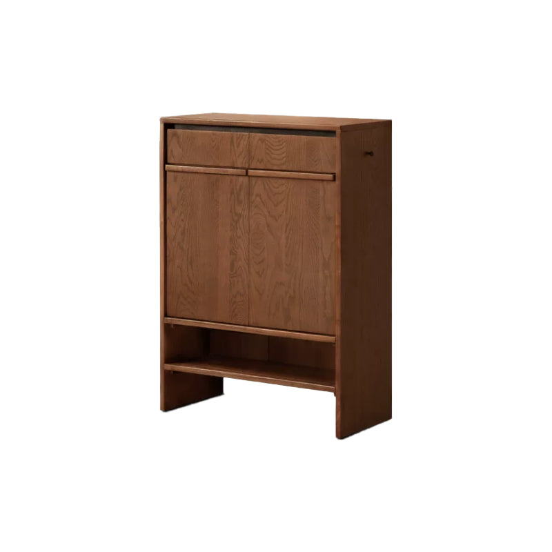 Imogen 80cm/110cm/140cm FAS-Graded Solid American Oak Wood Entryway Shoe Cabinet /Shoe Case For Home Multiple Color