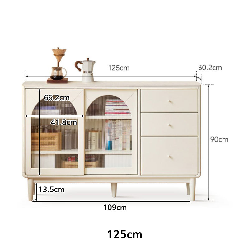 Colby 1.25m/1.5m Multi-Drawer Fashionable Dining Cabinet/Storage Cabinet/Sideboard With Ceramic