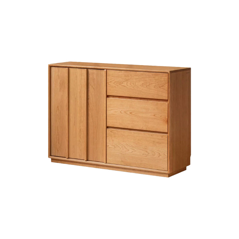 Yates 125cm/150cm/180cm FAS-Graded Solid Cherry Wood Multi-Drawer Fashionable Dining Cabinet/Storage Cabinet/Sideboard
