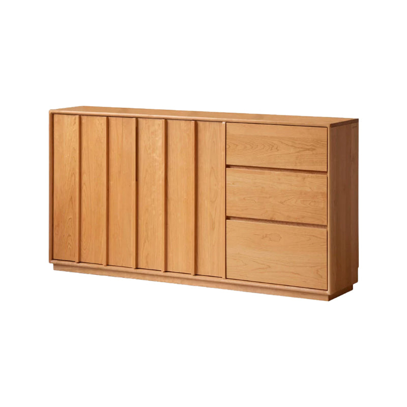 Yates 125cm/150cm/180cm FAS-Graded Solid Cherry Wood Multi-Drawer Fashionable Dining Cabinet/Storage Cabinet/Sideboard