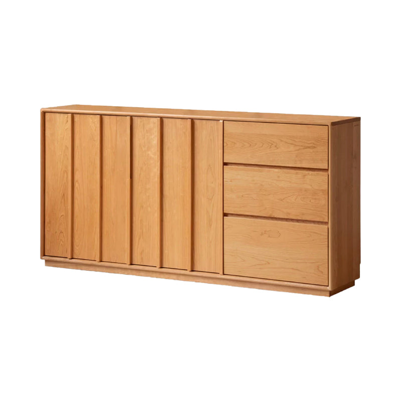 Yates 125cm/150cm/180cm FAS-Graded Solid Cherry Wood Multi-Drawer Fashionable Dining Cabinet/Storage Cabinet/Sideboard